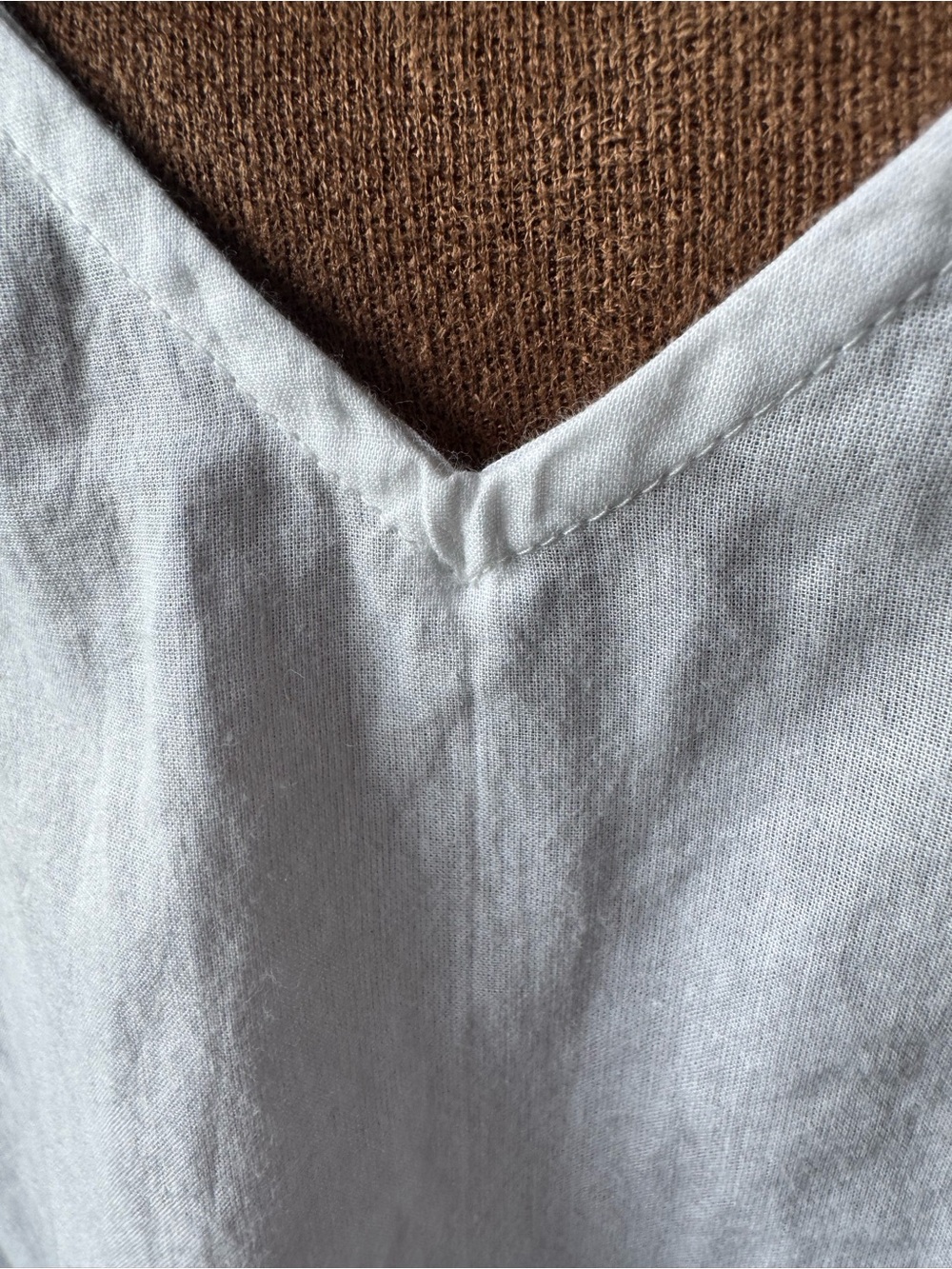Frame NWT White Cotton Slip Dress XL - Picture 7 of 8